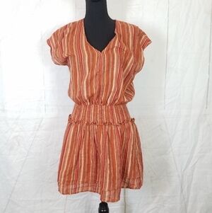 Mustard Seed striped mini dress